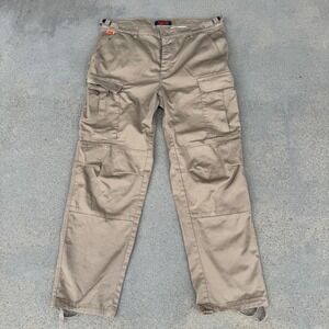 Empyre Relaxed Fit Cargo Pants Mens 33 Khaki Tan Skate